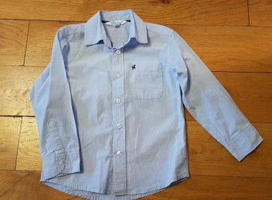 Age 4-5 Blue Pinstripe Shirt