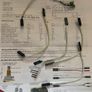 EMG 81 85 active Pickups Wiring solderless pickup connect cables electric guitar parts accessories Image 5