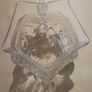 Vintage cut glass pitcher Image 3