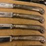 sterling silver pistol handle butter knives circa 1919 Image 2