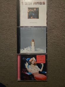 Tori Amos Cds Collection: Little Earthquakes / Under The Pink / Tales Of Librariam.