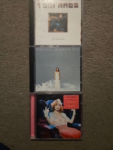 Tori Amos Cds Collection: Little Earthquakes / Under The Pink / Tales Of Librariam.