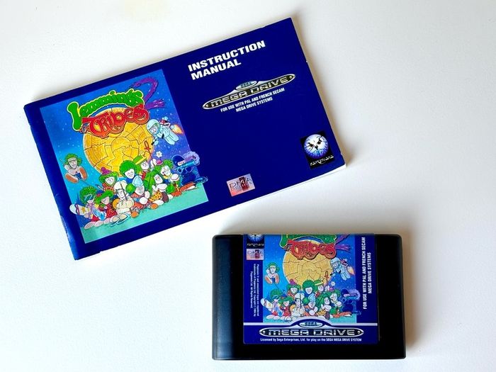 Lemmings 2 Tribes for Sega Mega Drive - Boxed and Minty