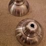 Retro Chrome Metal Ceiling Shades Image 5