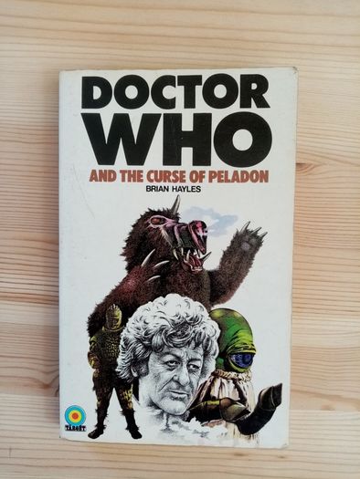 Doctor Who And The Curse Of Peladon (1974) - Vintage Science Fiction Paperback Book - Vintage Doctor Who Book