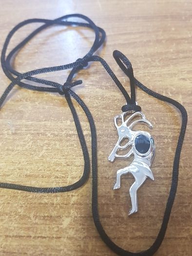 Kokopelli the flute player Vintage Pendant