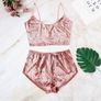 Velor pajamas short shorts Image 3