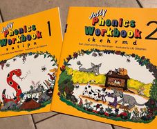 Jolly Phonics workbooks 1 & 2