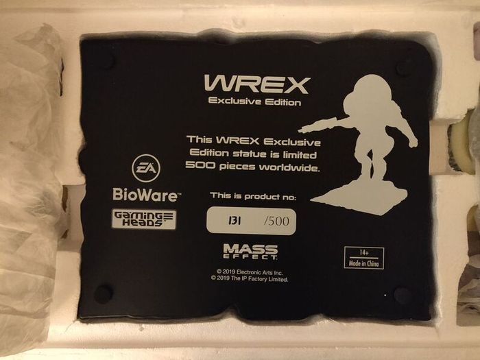 Mass Effect 'Wrex' 1/4 Scale Statue by 'Gaming Heads' - Exclusive Limited Edition (#131/500)