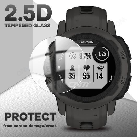 9H Tempered Glass for Garmin Instinct 2  Smart Watch Screen Protector Glass Film for Instinct 2