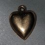 Pristine Vintage 14K Gold Heart Charm (M&M Maker) Image 3
