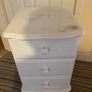 2 solid pine lockers painted white one needs some TLC Image 5