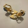 Brog T-Strap Crocco High Heels Image 6