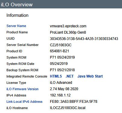 Hpe Proliant Dl360p Gen8