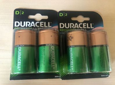 Duracell Rechargeable batteries type D