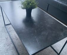 JYSK - Coffee Table - Black Marble Colored