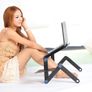 Cooling Fan Laptop desk Notebook Holder tv bed PC Lapdesk Table Stand With Mouse Pad Image 2