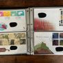 Collection of  87 UK First Day Cover stamps 2003 to 2006 in album Image 9