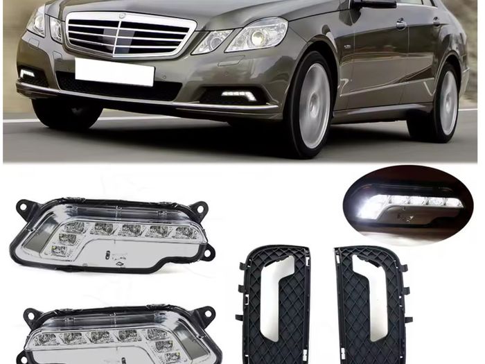 Mercedes W212 LED Daytime Running Lights - Pair