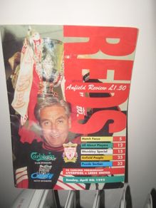 Liverpool Football Programme 1995