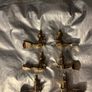 Electric acoustic Tuners Machine heads gold 3 Left x 3 Right A-Side Set Ibanez Gibson esp electric Guitar parts accessories Image 5