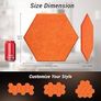 NEW SALE | 12 Pack Hexagon Acoustic Panels Self-adhesive, 30x26x0,9cm High Density Sound Proof Panels Image 5