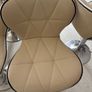6 Cream bar stool chairs Image 4