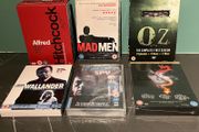 6 DVD Box Sets - Mad Men/Wallander/Hitchcock - Some New Sealed