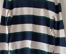 Polo Ralph Lauren Jumper sz 14, stripes, 100% cotton, very good condition