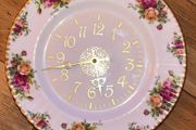 Royal Albert Country Rose Clock