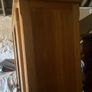 Solid OAK display cabinet.OAK shelves Image 5