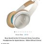Bose QuietComfort 25 Acoustic Noise Cancelling Headphones for Apple devices - White (Wired 3.5mm) Image 8