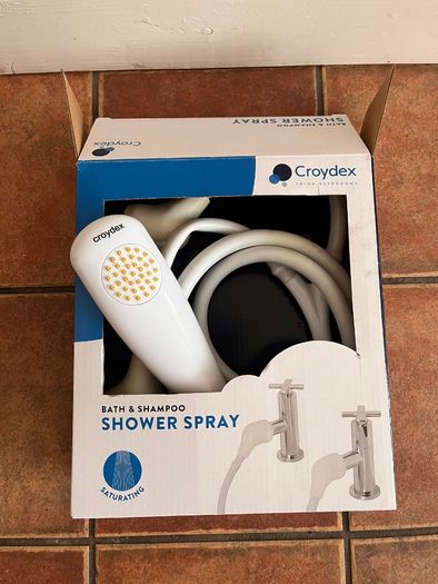 shower spray attachment for taps
