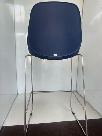 Blue office chair