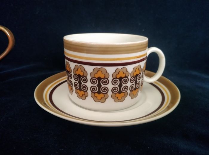 Vintage cups, retro cups, Polovi Germer