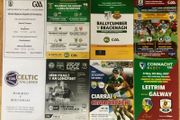 8 GAA Programmes - Club, National League, Joe McDonagh Cup, Celtic Challenge