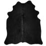 Real Cow Hide Rug Black 150x170 cm Image 2