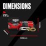 Electric Winch 3500lb/1588kg 12v Wireless Recovery Budget - Power Wound Motor, Full Steel Gearing, Heavy Duty Solenoid, Mounting Plate, Wireless Remotes, User-Friendly, Synthetic Rope Image 2