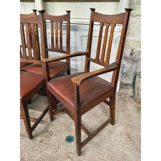 Set of 6 Dining Chairs (4 + 2) KAS1212