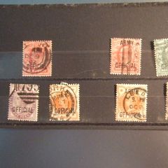 British Stamps Of Queen Victoria.