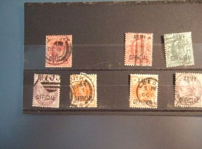 British Stamps Of Queen Victoria.