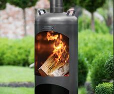 Cook King FARO corden steel chiminea