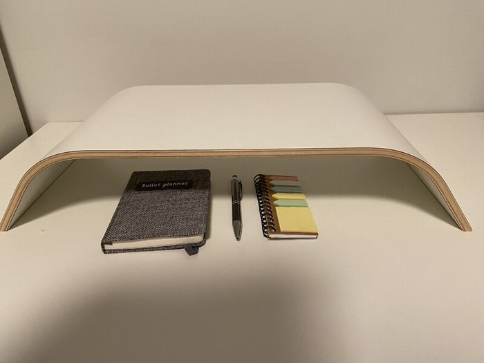 IKEA SIGFINN monitor stand (white)