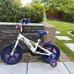 Police bike 14" w/ stabilisers