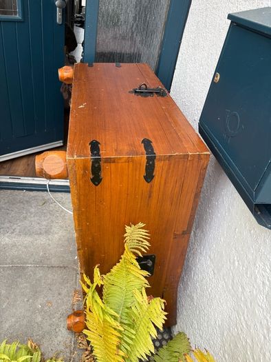wooden chest