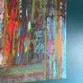 Large hand painted and signed canvas Image 2