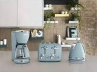main image for ad Blue Kettle and Toaster and Filter Coffee Machine