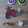 Mod Vespa Scooter Skin Fred Perry bits Image 6
