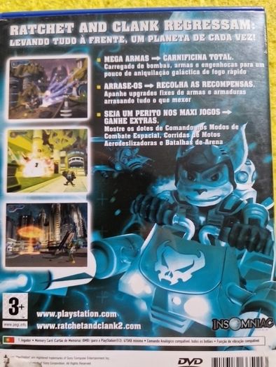 Ratchet and Clank 2 PlayStation2 Ps2 Games Original