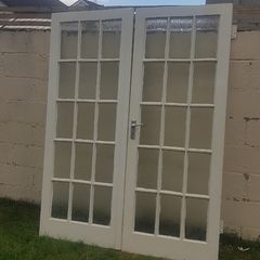 Internal double doors